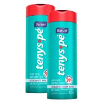 Kit 2 Tenys Pé Baruel Talco Menta Fresh 100g Kit 2 Tenys Pé Baruel Talco Menta Fresh 100g