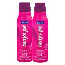 Kit 2 Tenys Pé Baruel Woman Jato Seco 150ml Kit 2 Tenys Pé Baruel Woman Jato Seco 150ml
