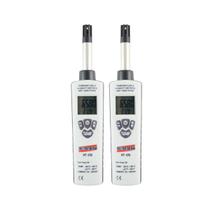 Kit 2 Termo Higrômetro Psicrômetro Digital Temperatura Umidade Bulbo Ponto Orvalho Ht-270 Portátil Instrutherm Estojo