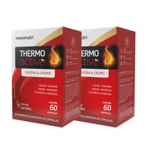 Kit 2 Termogênico Thermo Active 60 Cápsulas Maxinutri Kit 2 Termogênico Thermo Active 60 Cápsulas Maxinutri