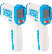 Kit 2 Termômetro Digital Laser Infravermelho Mt-350a Minipa