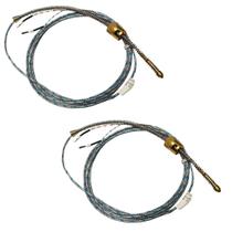 Kit 2 termopar j p 6 com adaptador cabo 2000mm wje
