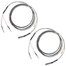 Kit 2 termopar tipo j haste 6x30mm inox palito wje