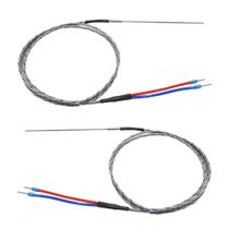 Kit 2 termopar tipo j mineral inox 3x100mm 2m wje Kit 2 termopar tipo j mineral inox 3x100mm 2m wje