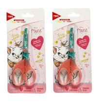 Kit 2 Tesoura Infantil Gatinha Marie 13cm Ponta Arredondada Kit 2 Tesoura Infantil Gatinha Marie 13cm Ponta Arredondada