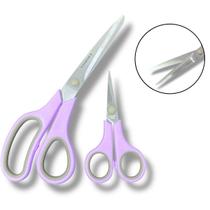 Kit 2 Tesouras Multiuso Lanmax Cabo Emborrachado Kit-631