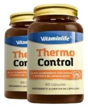 Kit 2 Thermo Contro 60 Capsulas Vitaminlife Thermogenico