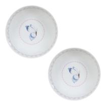 Kit 2 Tigelas Bowl Melamina 650ml Borboleta Casal Não Quebra Kit 2 Tigelas Bowl Melamina 650ml Borboleta Casal Não Quebra