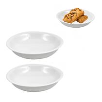 Kit 2 Tigelas Bowl Redondo De Melamina 15cm Pote Sobremesa