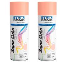 Kit 2 Tinta Aerossol Rosa Uso Geral 350 Ml/250G Kit 2 Tinta Aerossol Rosa Uso Geral 350 Ml/250G