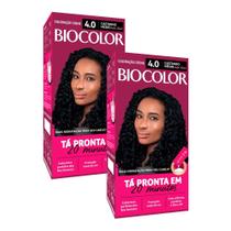 Kit 2 Tinta de Cabelo Biocolor Mini Kit Castanho Malícia 4.0 Kit 2 Tinta de Cabelo Biocolor Mini Kit Castanho Malícia 4.0