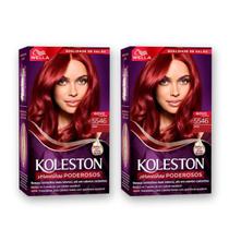 Kit 2 Tinta Koleston Wella Cor 5546 Amora Kit 2 Tinta Koleston Wella Cor 5546 Amora
