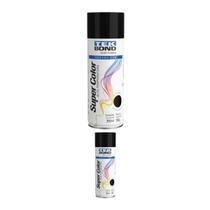 Kit 2 Tinta Spray Alta Temp Preto Brilhante 350ml Tekbond
