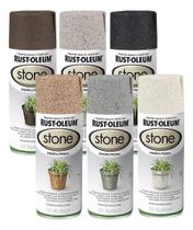 Kit 2 Tinta Spray Efeito Pedra Stone Artesanato Rust Oleum Kit 2 Tinta Spray Efeito Pedra Stone Artesanato Rust Oleum