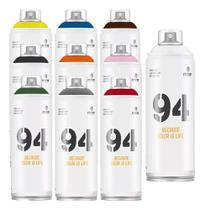 Kit 2 Tinta Spray Fosca 94mtn 400ml Cores Grafite Multiuso