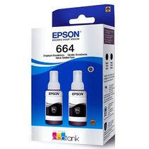 Kit 2 Tintas 664 Jato Tinta 70ml para Impressoras L120 L395 L355 Kit 2 Tintas 664 Jato Tinta 70ml para Impressoras L120 L395 L355