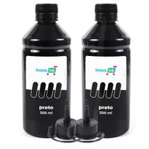 Kit 2 Tintas Compatível Epson L3250 500ml Black Inova Ink