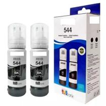 KIT 2 TINTAS Compativel PARA T544 ORIGINAL COR BK L3110 L3150 L3250 KIT 2 TINTAS Compativel PARA T544 ORIGINAL COR BK L3110 L3150 L3250