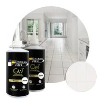Kit 2 Tintas Restauradora de Rejunta GW Restaura Fácil 200ml Branco