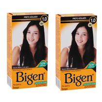 Kit 2 Tintas Tintura Coloração Em Pó Bigen - Selecione A Cor Kit 2 Tintas Tintura Coloração Em Pó Bigen - Selecione A Cor