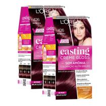 Kit 2 Tintura Casting Creme Gloss L'oréal Paris 426 Borgonha