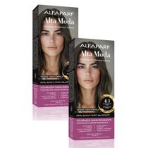 Kit 2 Tintura Creme Altamoda Alfaparf Mate 6.1 Kit