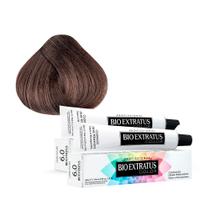 Kit 2 Tintura Creme Bio Extratus Color Louro Escuro 6.0 60ml Kit 2 Tintura Creme Bio Extratus Color Louro Escuro 6.0 60ml