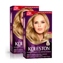 Kit 2 Tintura Creme Koleston Wella Louro Cinza Claro 81 Kit Kit 2 Tintura Creme Koleston Wella Louro Cinza Claro 81 Kit