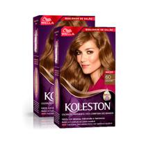 Kit 2 Tintura Creme Koleston Wella Louro Escuro 60 Kit Kit 2 Tintura Creme Koleston Wella Louro Escuro 60 Kit