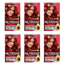Kit 2 Tintura Nutrisse Garnier 6660 Rouge