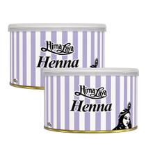 kit 2 Tinturas Henna Himalaya Em Pó Dourado 80g