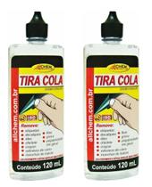 Kit 2 Tira Cola 120Ml Remove Cola Adesivo Duplaface Allchem