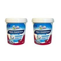 Kit 2 Tira Manchas Multiuso Sampa Clean 450g O2 Kit 2 Tira Manchas Multiuso Sampa Clean 450g O2