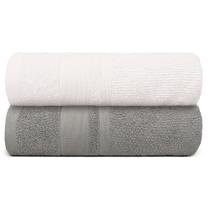 Kit 2 Toalha Banhão Master 90x160 Gigante 100% Algodão Gramatura 550 Kit 2 Toalha Banhão Master 90x160 Gigante 100% Algodão Gramatura 550