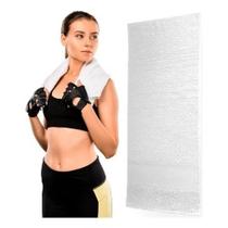 Kit 2 Toalha de Rosto Fitness Slim Lisa Academia/Escola 70x29cm