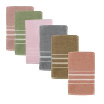 Kit 2 Toalha De Rosto Teka 100 Algodão Macia Seca Rapido Coleção Escala Tamanho 45 x 65 cm 280 gr M2 Kit 2 Toalha De Rosto Teka 100 Algodão Macia Seca Rapido Coleção Escala Tamanho 45 x 65 cm 280 gr M2