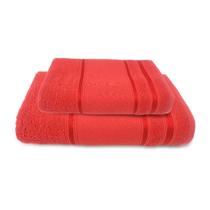 Kit 2 Toalhas - 1 Banho + 1 Rosto para bordar Ponto Russo Pintura 100% Algodão Lufamar