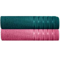 Kit 2 Toalhas Banhão 100% Algodão 90X150 cm Teka Comfort