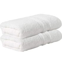 Kit 2 Toalhas Banho Algodão Egípcio 77x140 Buddemeyer Branco