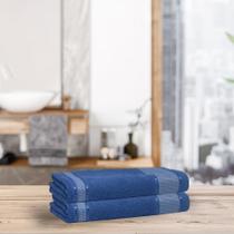 Kit 2 Toalhas de Banho Gigante 0.75 x 1.45 mts 100% Algodão