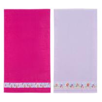 Kit 2 Toalhas de Banho Praia Piscina Infantil Criança Menino Menina Algodão