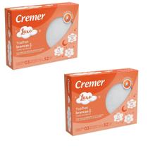 Kit 2 Toalhas De Pano Branca Luxo Cremer Algodão 100 Alta Qualidade