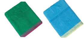 Kit 2 Toalhas de Praia Gigante Jacquard Atlântica