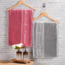 Kit 2 toalhas de Rosto Cinza Natal Celebration Extra Macia - Bene Casa