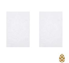 Kit 2 Toalhas de Rosto Jacquard Buettner Corinthians Branco