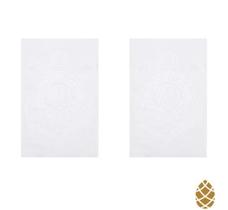 Kit 2 Toalhas De Rosto Jacquard Buettner Corinthians Branco