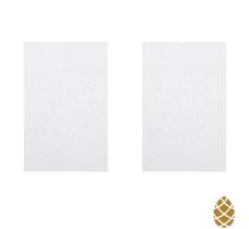 Kit 2 Toalhas De Rosto Jacquard Buettner Inter Branco