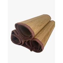 Kit 2 toalhas jogo americana de bambu retangular casual