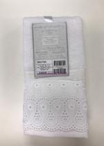 Kit 2 Toalhas Social Cristal Renascença Branco Buettner Kit 2 Toalhas Social Cristal Renascença Branco Buettner