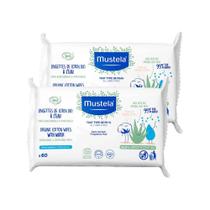 Kit 2 Toalhas Umedecidas Mustela Compostáveis Sem Perfume 60 Unidades Kit 2 Toalhas Umedecidas Mustela Compostáveis Sem Perfume 60 Unidades